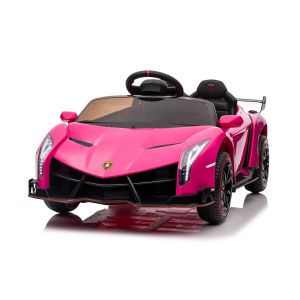 Lamborghini Veneno električni dječji auto roza Električni dječji auto BerghoffTOYS