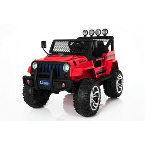 Monster Jeep Electric Kids Car Crveni Alle producten BerghoffTOYS