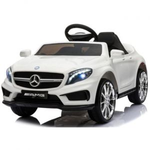 Mercedes GLA45 AMG Električni dječji auto - Auto na akumulator - Jaka baterija - Udaljenost - Bijela Alle producten BerghoffTOYS