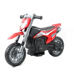Kijana Cross električno otroško motorno kolo 6V - rdeče Svi dječji motocikli/skuteri Električni dječji motori